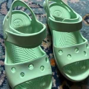 Kids size 10 Crocs Sandals